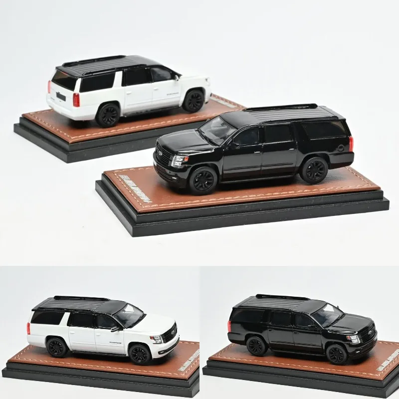 Modelo de Auto de Aleación a Escala 1:64 de Chevrolet Suburban Sabo Van, Marca Diecast GOC