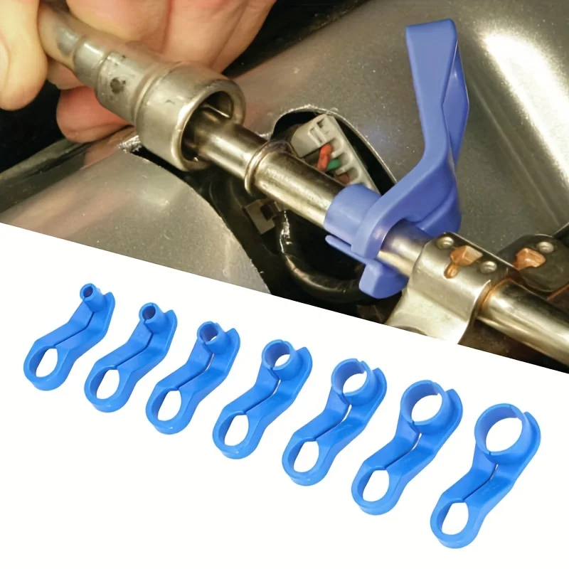 

7pcs AC Fuel Line Disconnect Tool Set Transmission Oil Cooler Line Quick Disconnect Tool Fuel Line Removal Tools
