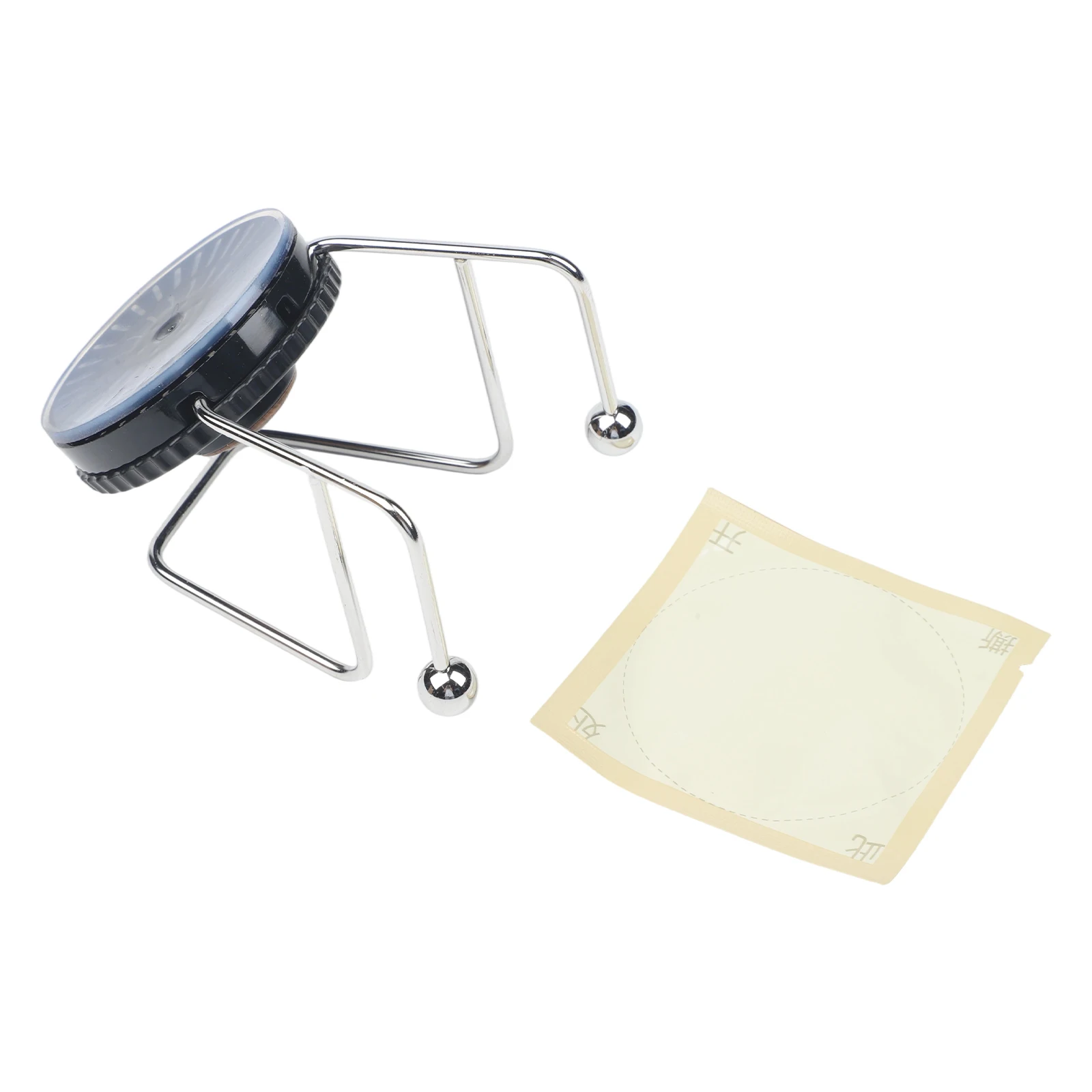 Stainless Steel Rack Suction Cup Holder Rust Resistant Design Vacuum Adhesion Technology Compact Wall Mount Rack