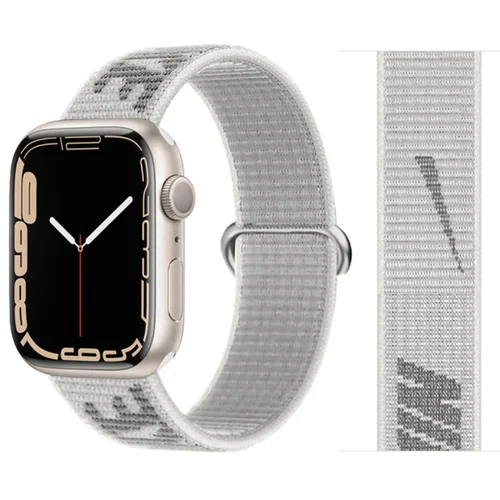 Correa de nailon para Apple Watch, pulsera de 45mm, 41mm, 44mm, 40mm, 38mm, 42mm, 49mm, iwatch series 7 SE 6 5 4 8 9 ultra