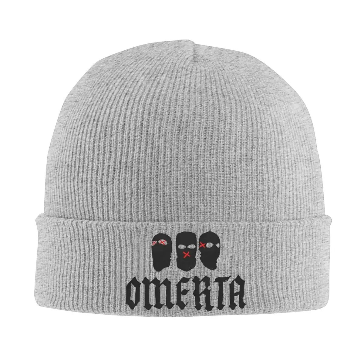 Omerta Hat Autumn Winter Beanies Warm Caps Unisex Skullcap