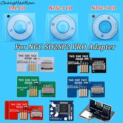 1 piece For NGC SD2SP2 PRO Adapter SD Card Reader With Boot Disc Mini DVD And Xeno GC Chip Compatible Replacement Part
