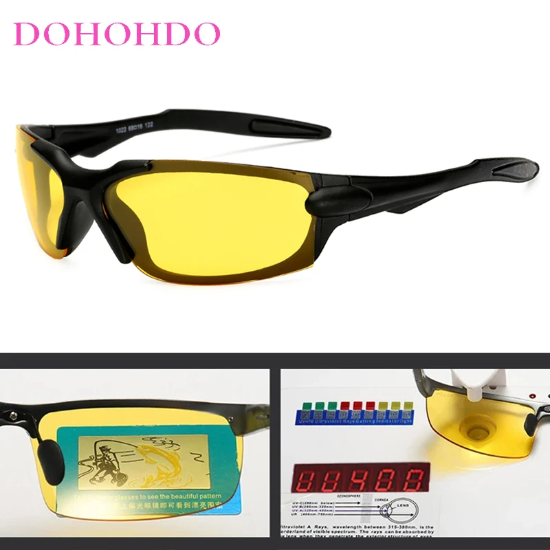 

Polarized Night Vision Glasses For Driving Goggles UV400 Anti-glare Lens Car Drivers Brand Sun Glasses For Men Women Eyeglasses