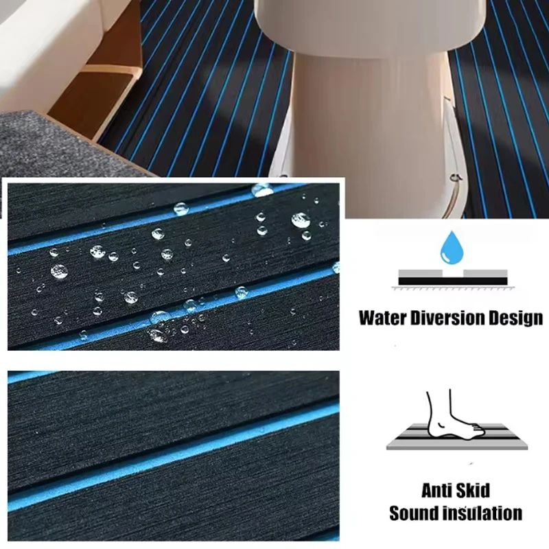 1 pair custom PWC Traction Gunnel Pad Non-Slip Jet Ski Side Mat For jet ski Side pads Custom Boat Accessories - view 6
