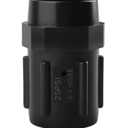 3 Pack 15 25 PSI Drip Irrigation Pressure Regulator 3/4 Inch Hose Fitting ABS Plastic For Garden Lawn Greenhouse Watering System