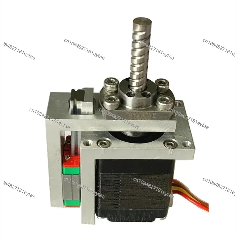 Hybrid Miniature Linear Sliding Stepper Motor with Ball Screw Linear Guide Stage for Control
