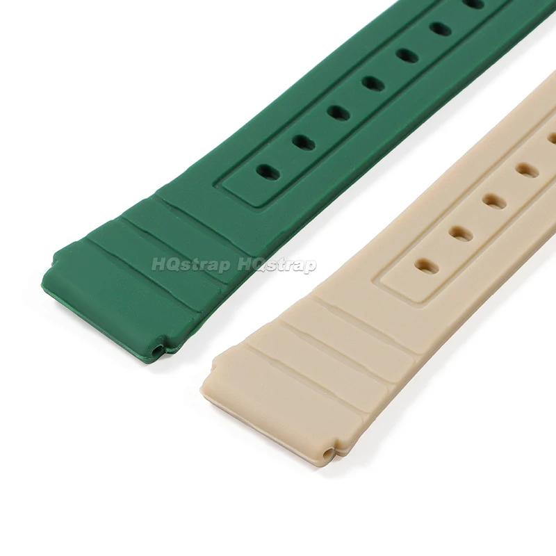 Silicone Strap 18mm for Casio F-91w Watch Band Rubber Waterproof Bracelet Universal Replacement Wristband Soft Sport Watchbands