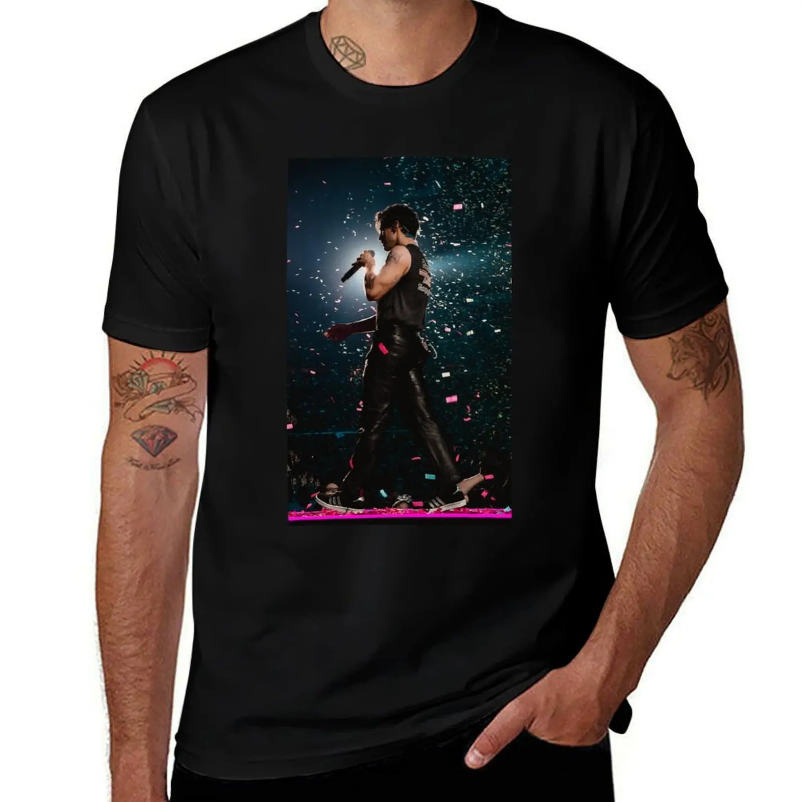 

Joe Jonas Confetti Tour Photo T-Shirt cute tops designer shirts vintage clothes Personalized t-shirt mens designer t shirt