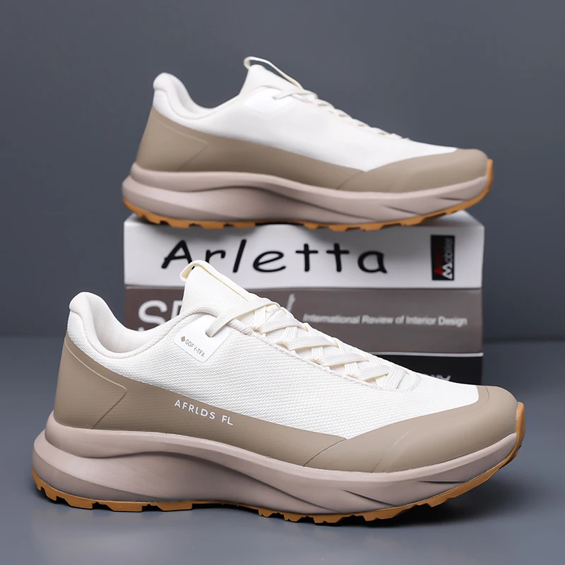 Spring and Autumn Mountaineering Shoes Fashion Women's Hiking Shoes 2025 Comfortable Outdoor Sports Anti Slip Walking Shoes