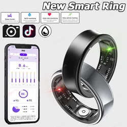 For Samsung Galaxy Smart Ring Men Blood Oxygen Sleep Monitoring GPS Motion Track IP68&5ATM Waterproof Smartring For Android IOS