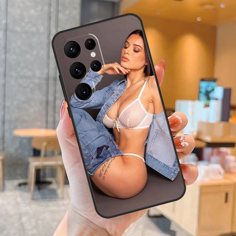 مثير لانا Rhoades قضية الهاتف لسامسونج غالاكسي S25 S24 S22 S21 S20 S23 الترا S9 S10 زائد S25 FE الغطاء الخلفي #3