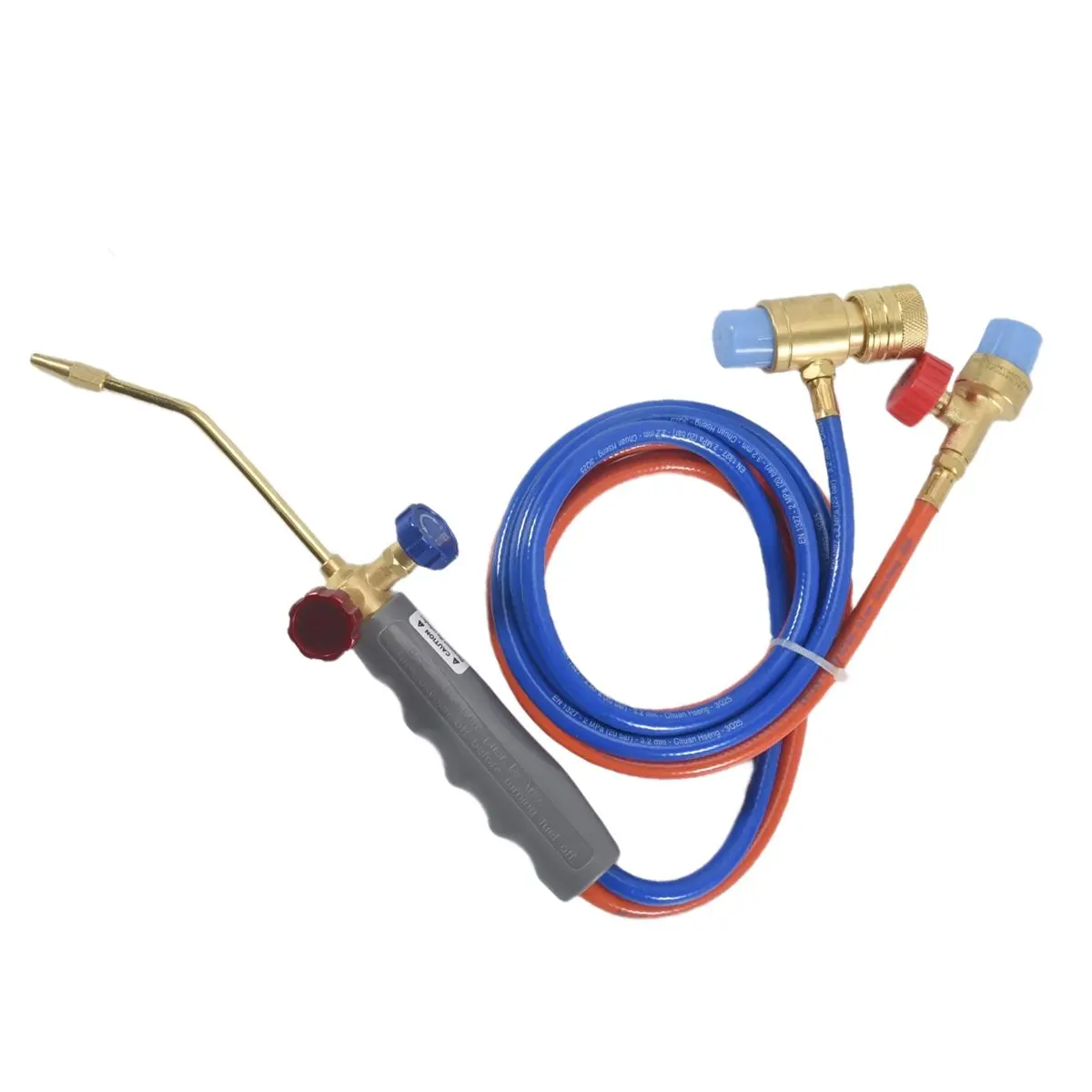 A50U Light Weight Brass Oxygen MAPP/Propane Gas Welding Torch for Brazing Soldering(Cylinder Not Included)