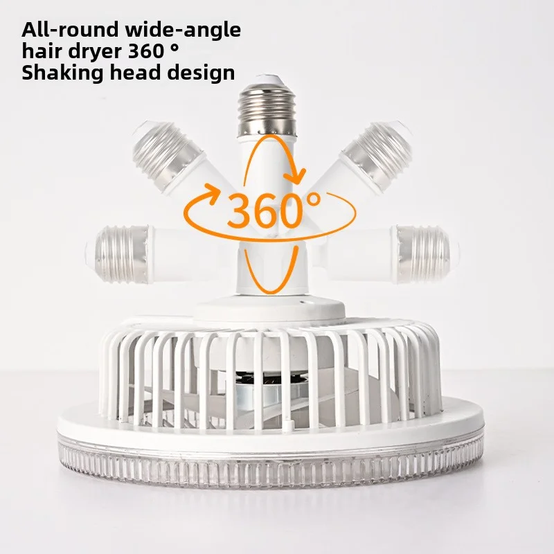 Smart Remote Control Ceiling Fan with LED Lighting Ceiling Fan with Lights Remote Control E27 Converter Base for Living Room - Image 5