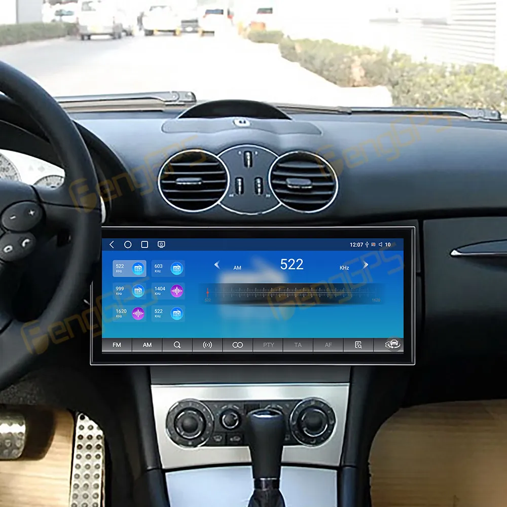 

Автомобильные аксессуары: автомагнитола для Mercedes-Benz C CLK 2005-2009 с Android Auto, GPS-навигацией, мультимедийным стереоприемником, головным устройством, работающим без подключения к интернету.