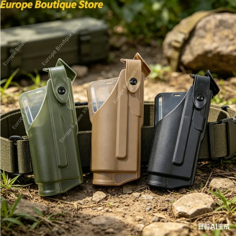 

Кобура для G17 G19, крепление на ремень, чехол для фонаря серии X200, аксессуары для активного отдыха и охоты