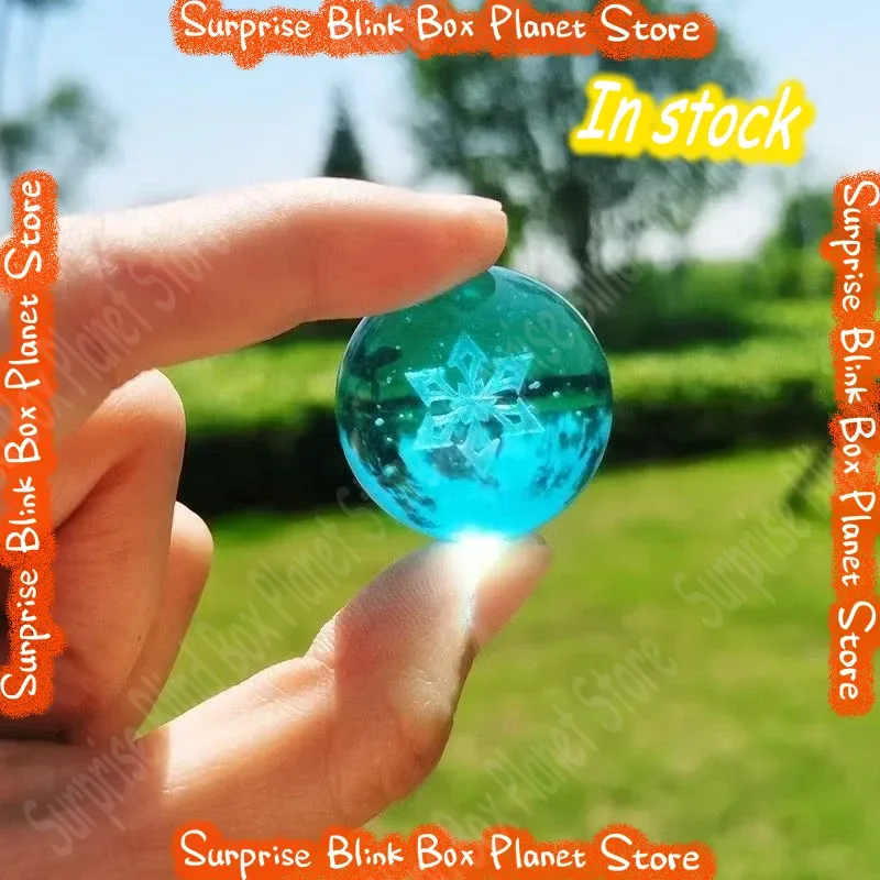 Genshin Impact Elemental Vision Glass Crystal Ball Night Light Desktop Ornament Anime Derivatives Birthday Gifts For Anime Lover view 4