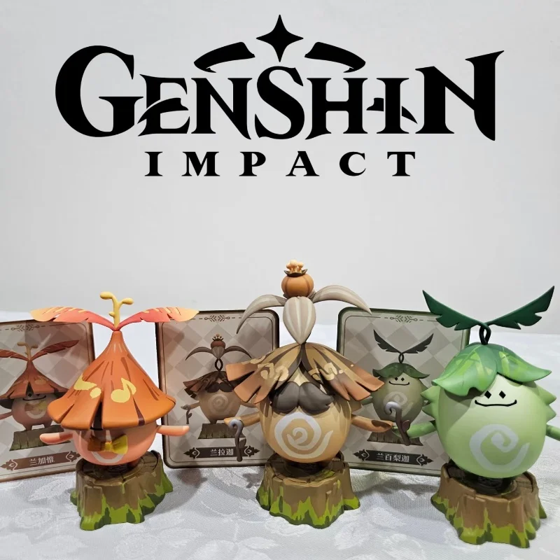 

Genuine Genshin Impact Aranara Series Blind Box Creative Animation Game Peripheral Mode Mystery Box Room Decoration Toy Gift