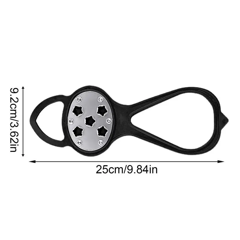 Picos de gelo para sapatos, Chuteiras de gelo, Calçado antiderrapante, Chuteiras de caminhada, Chuteiras de tração, 10 parafusos prisioneiros de aço, 2024