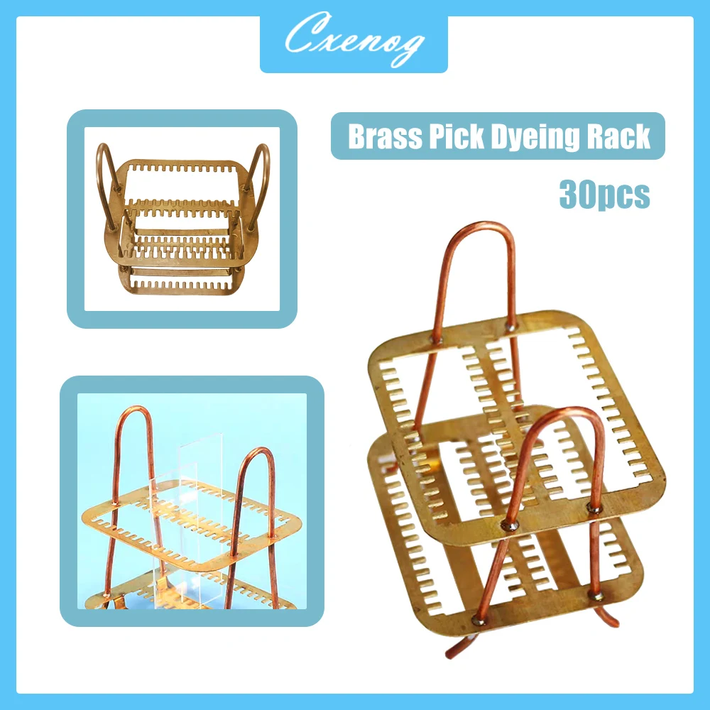 1PCS 30 Solt  Copper Staining Rack For Microscope Slides Lab Spare Parts Laboratory Supplies
