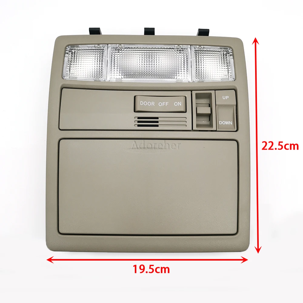 

1 шт., салон автомобиля, передняя крыша, верхняя лампа для чтения, лампа для внутреннего освещения 63650-33221E0 для Toyota Camry 2007-2011, автозапчасти