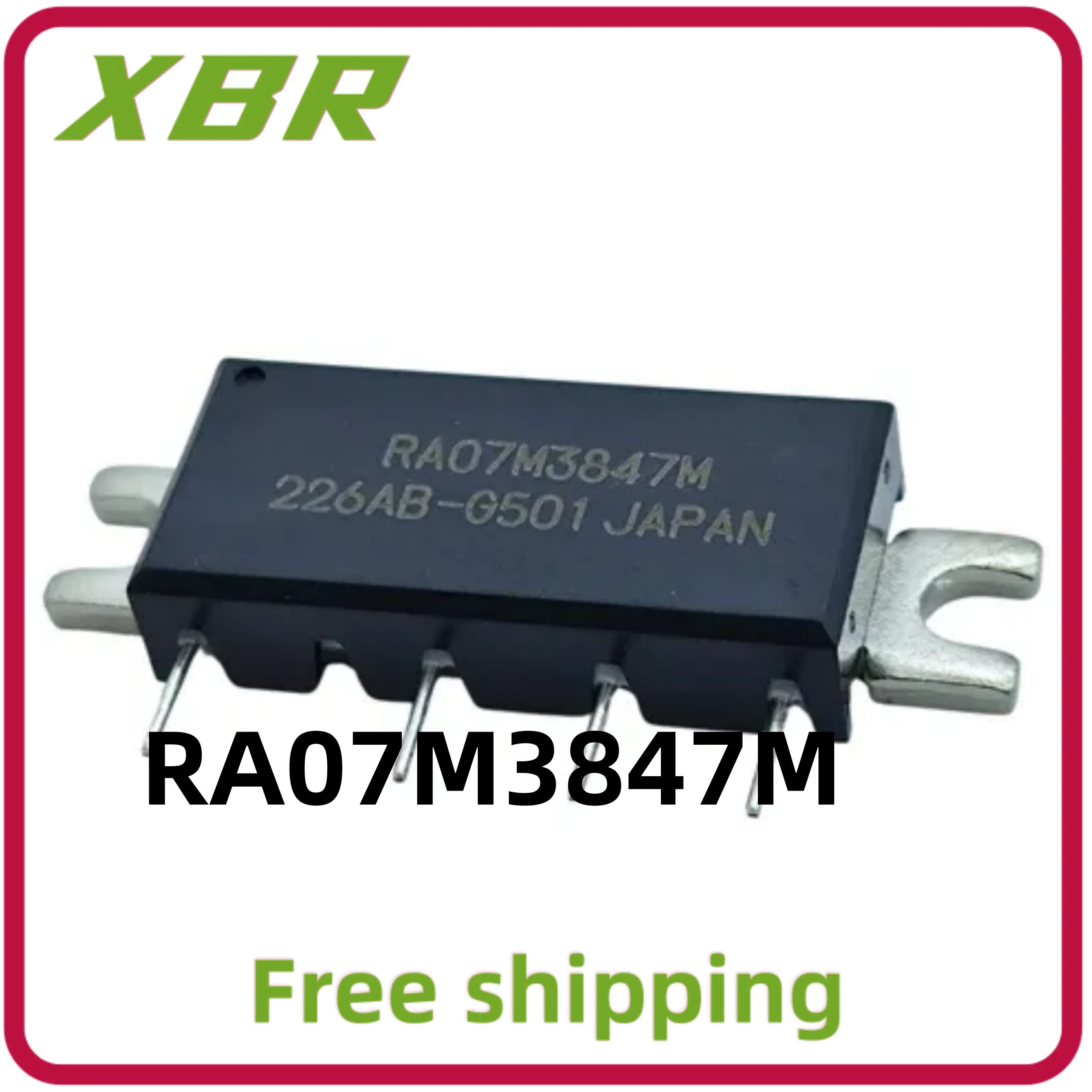 

Free shipping 1/5/10 pcs RA07M3847M H46S RA07 RF 380 MHz-470 MHz original