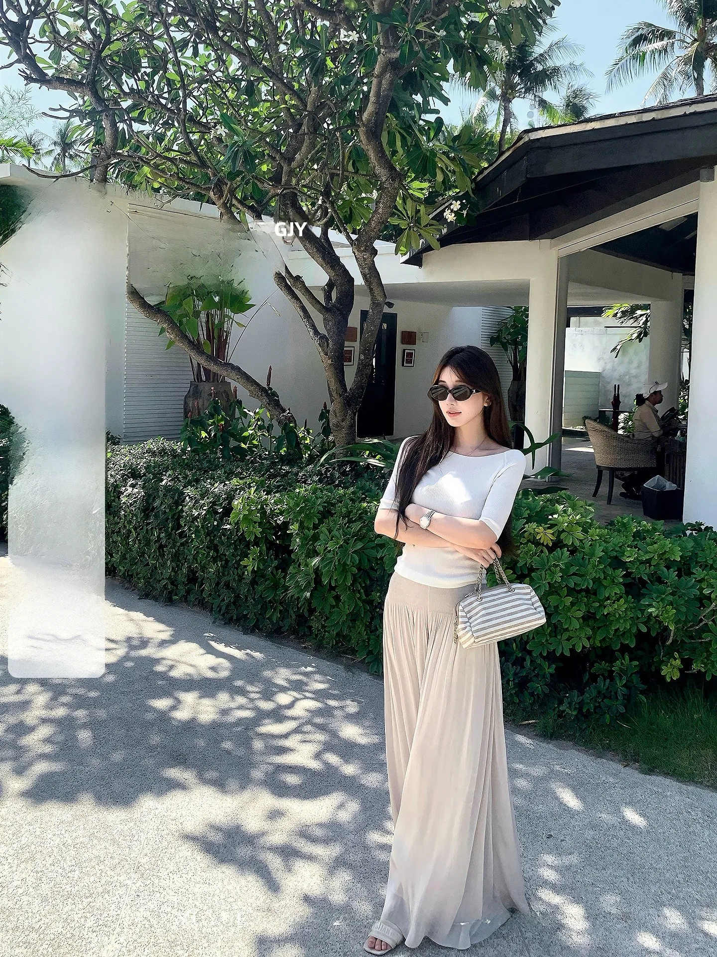 

Elegant Long Wide Leg Pants Women's High Waist Loose Fit Casual Trousers Spring Season Korean Style Commute Fashion