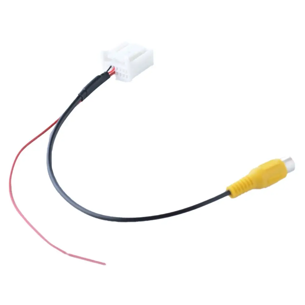 For Hyundai Tucson Car Accessories Video Input Cable ABS Material Non-Deformable Material Practical And Reliable Voltage 12V