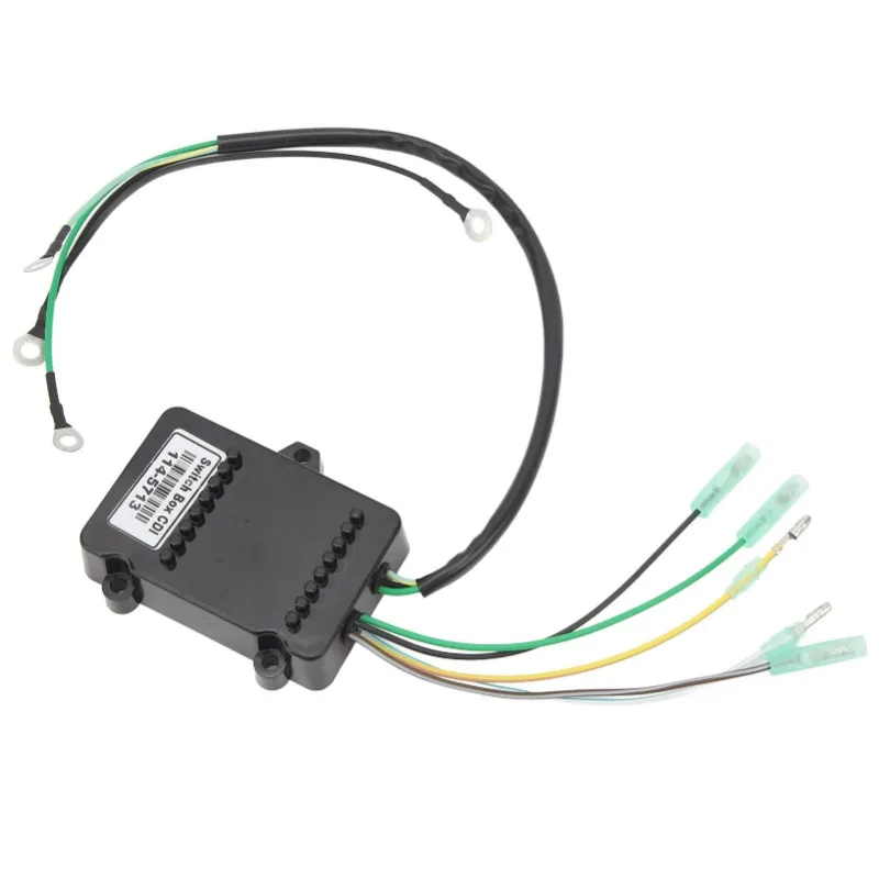 

CDI Switch Box Power Pack 855713 A3 Outboard Motor Power Switch Box Ignition Pack for Mariner 6 to 25 HP 2 Strokes