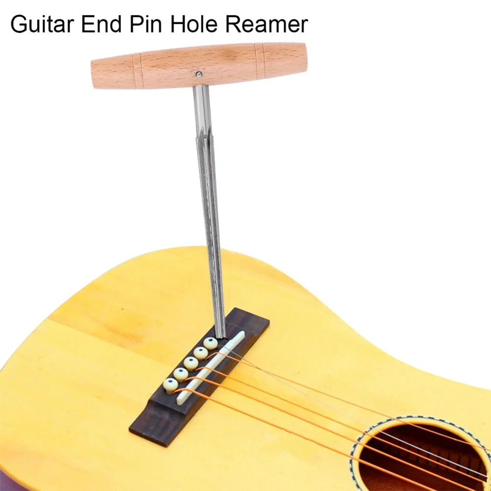 ​Strap End Pin Drill Bit Tool​ ​Guitar Tail Nail Peg Hole Reamer​ String Instrument Tool Peg Hole Reamer​ End Pin Hole Reamer