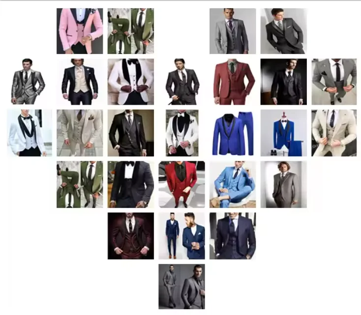 New Arrival White Groom Tuxedo Shawl Ivory Lapel 2-Piece Men's Suit for Groomsmen And Best Man Wedding Attire (Jacket+Pants)