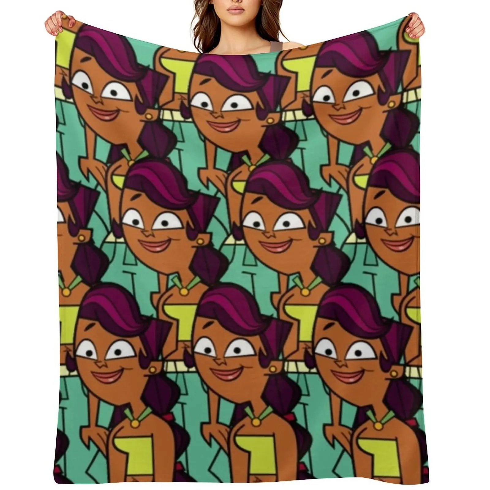 Total Drama: Sierra Throw Blanket Thins decorative Loose Blankets Sofas Of Decoration Blankets