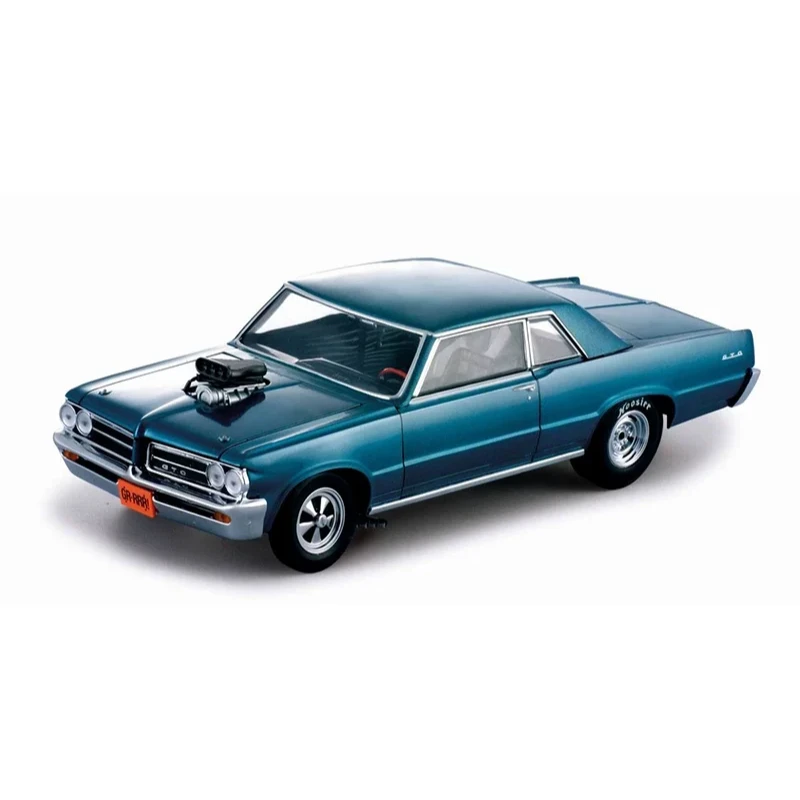 1:18 Scale Model 1964 1965 Pontiac GTO Vintage car Metal Diecast Alloy Retro Vehicle Toy Fan Collection Display Gift  Decoration