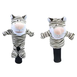 Cute Tiger Golf Head Cover for Driver Fairway Club suitable for men's and women's golf Driver Club Mascot Novelty Cute Gift