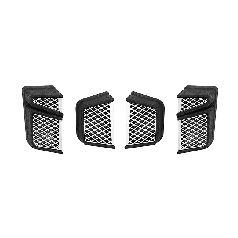 For MN86S MN86 MN86KS MN86K MN G500 RC Car Decoration Parts Wheel Eyebrow Side Exhaust Ventilation Grille Kit