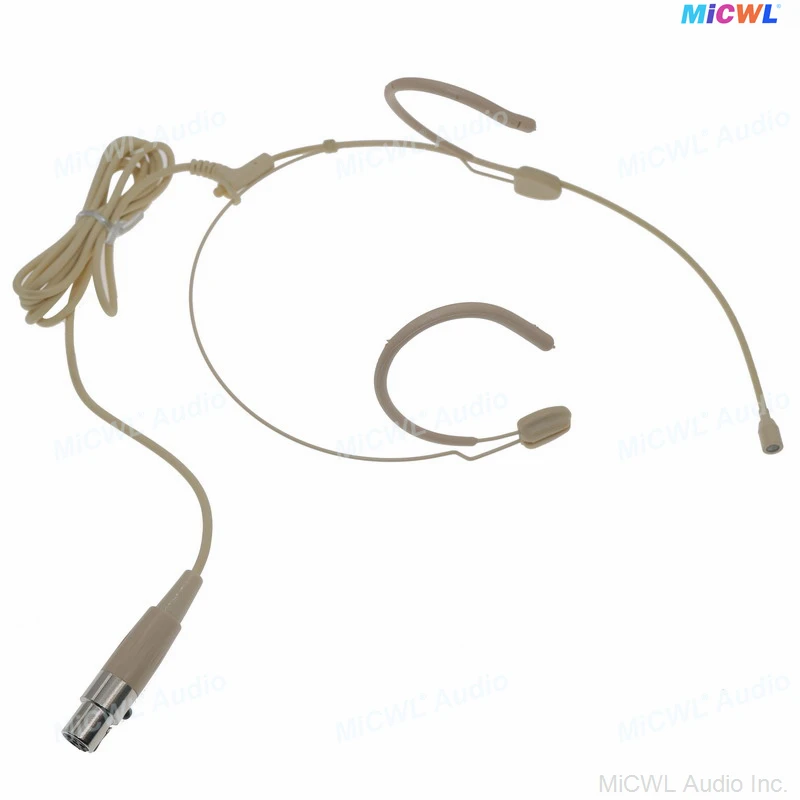 

Omnidirectional Headset Headworn Microphone For Shure SLX ULX PGX AD4D AD4Q GLXD QLXD Wireless Mic System TA4F Strong Cable