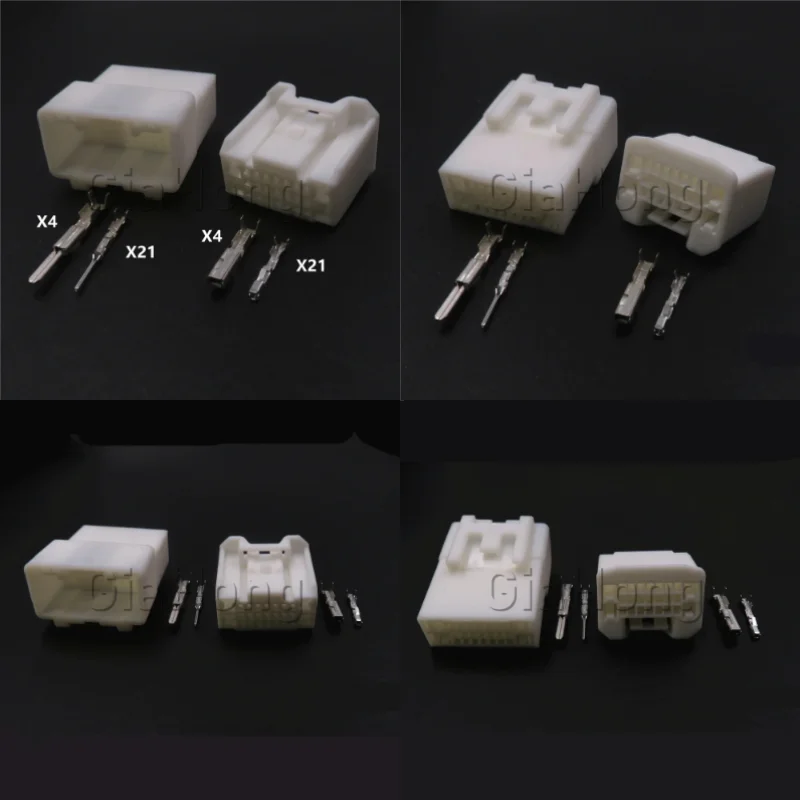 1 Set 25 Ways Parts 7282-4855 7283-4855 AC Assembly Electrical Wire Cable Socket Automobile Unsealed Plug Car Hybrid Connector