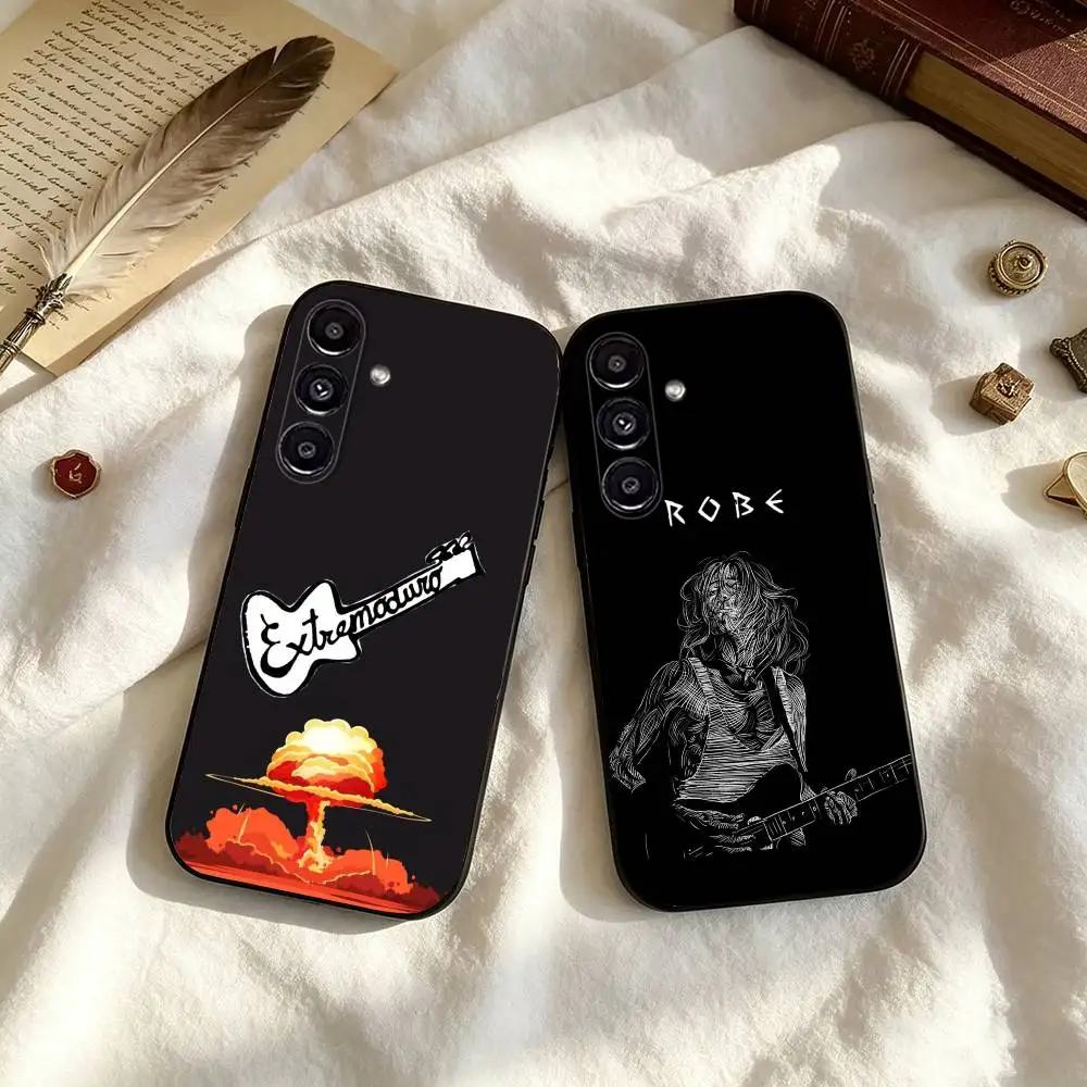 E-Extremoduro Raw Spanish Rock Band Phone Case For Samsung Galaxy A73,A72,A71,A70,A53,A52,A51,Soft Silicone Black Cover