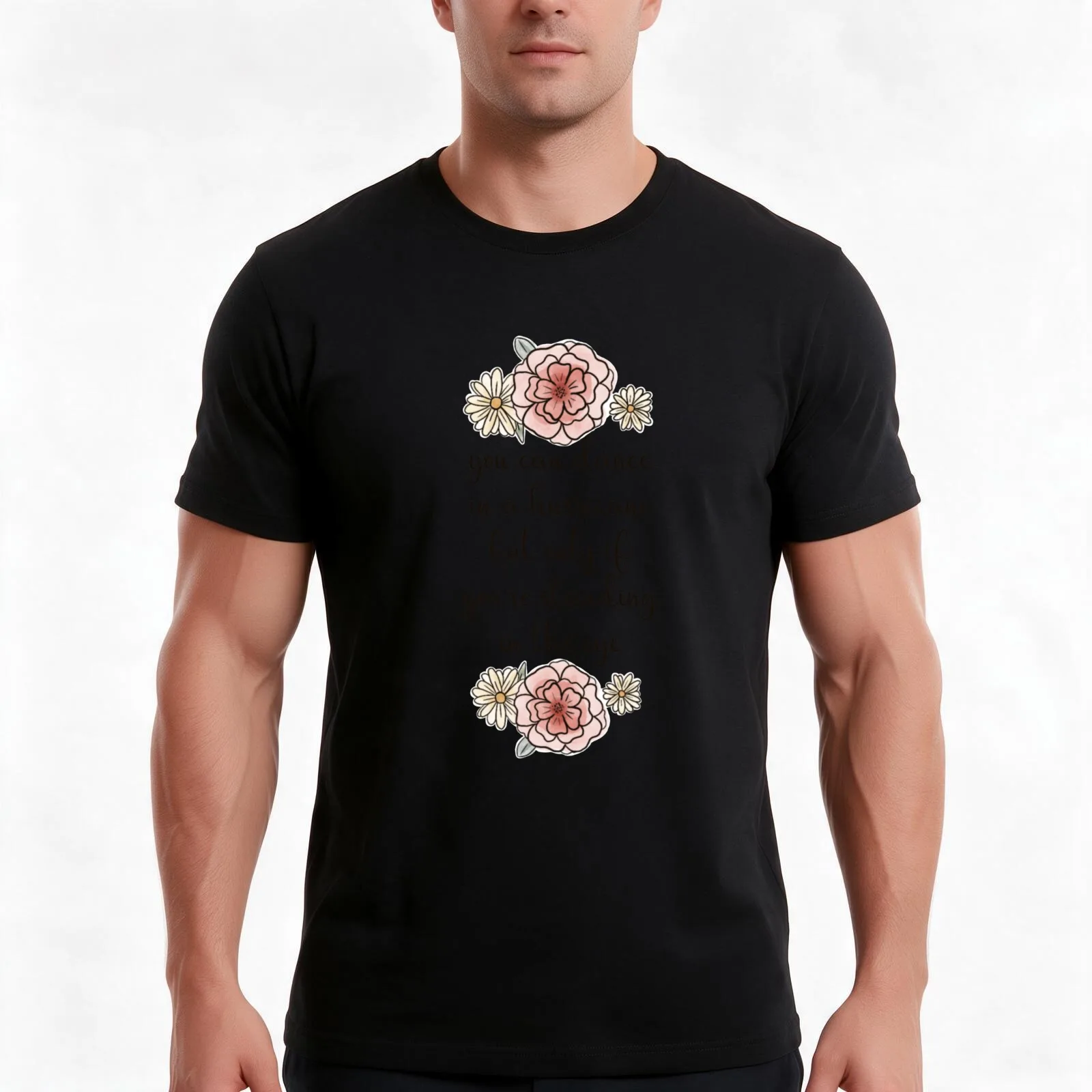 You Can Dance in a Hurricane T-Shirt Summer Casual Cotton Tee Oversized Streetwear Tops Vintage Graphic Print 100% Cotton