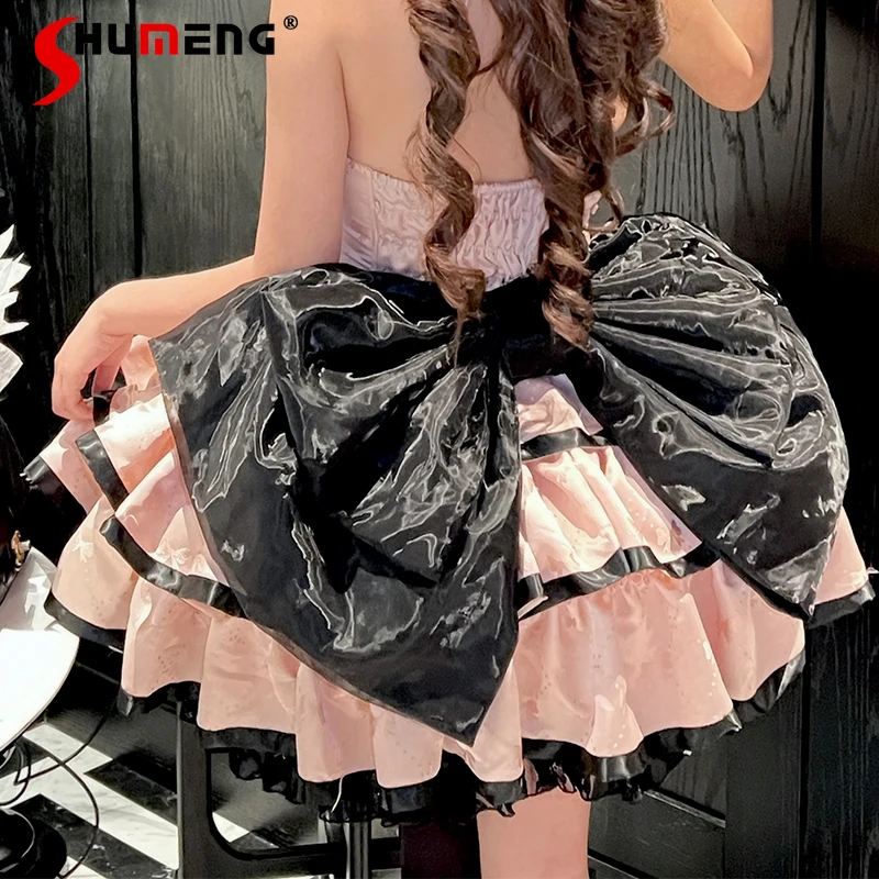 

Lolita Elegant Long Skirt 2025 Autumn Winter Long Dress Birthday Party Adult Evening Gown Princess Dresses Temperament Vestidos