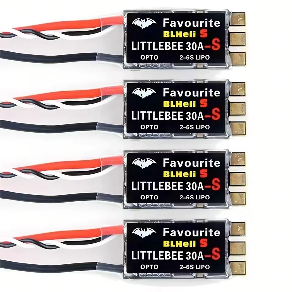 RS2205 2205 2300KV CW CCW فرش السيارات + LittleBee 20A/ 30A BLHeli_S ESC ل FPV RC سباق الطائرة بدون طيار المريخ II QAV-R 220 مللي متر 250 مللي متر