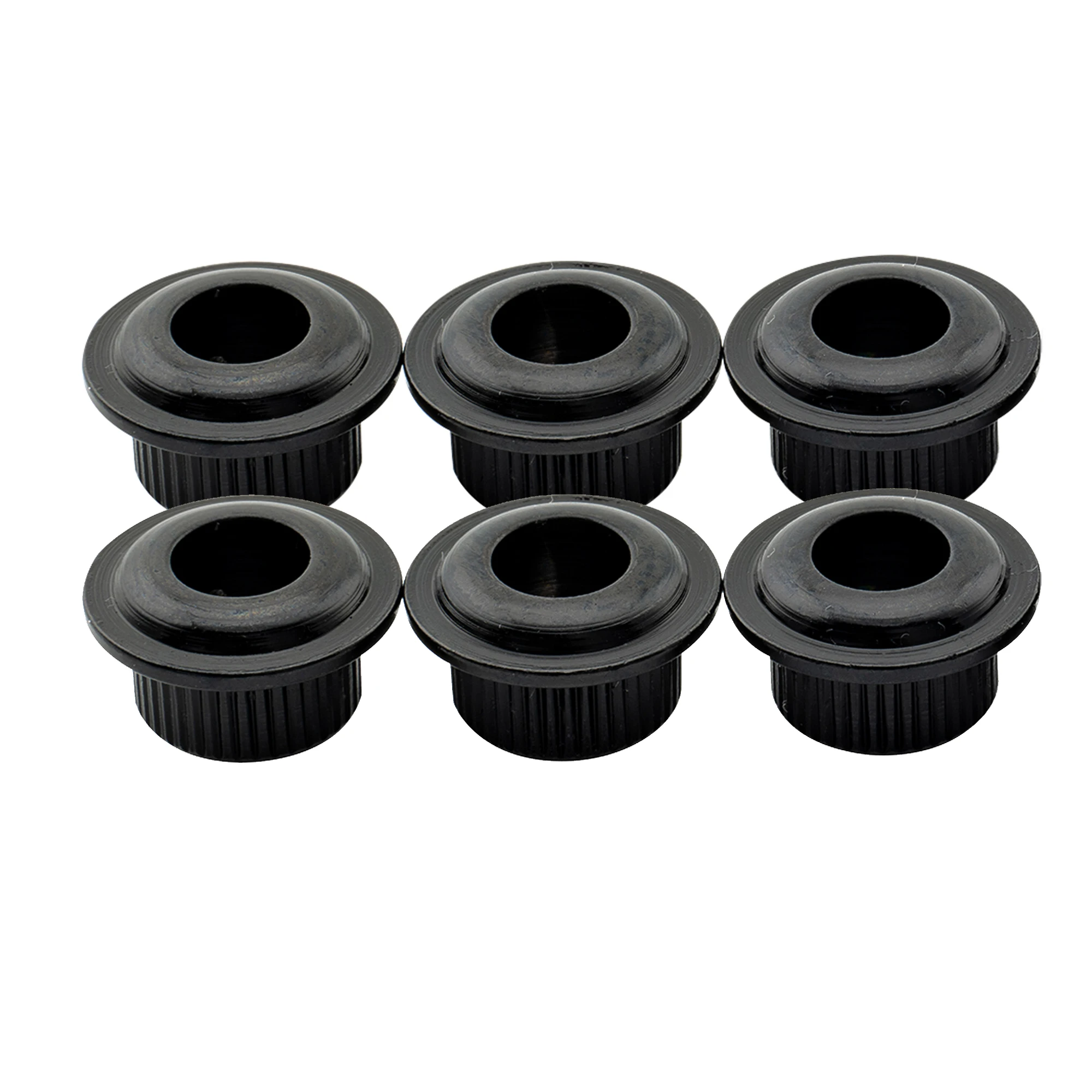 Musiclily Pro 6mm to 10mm Vintage To Modern Sized Guitar Tuner Conversion Bushings Tuning Pegs Adapter Ferrules (Set of 6)