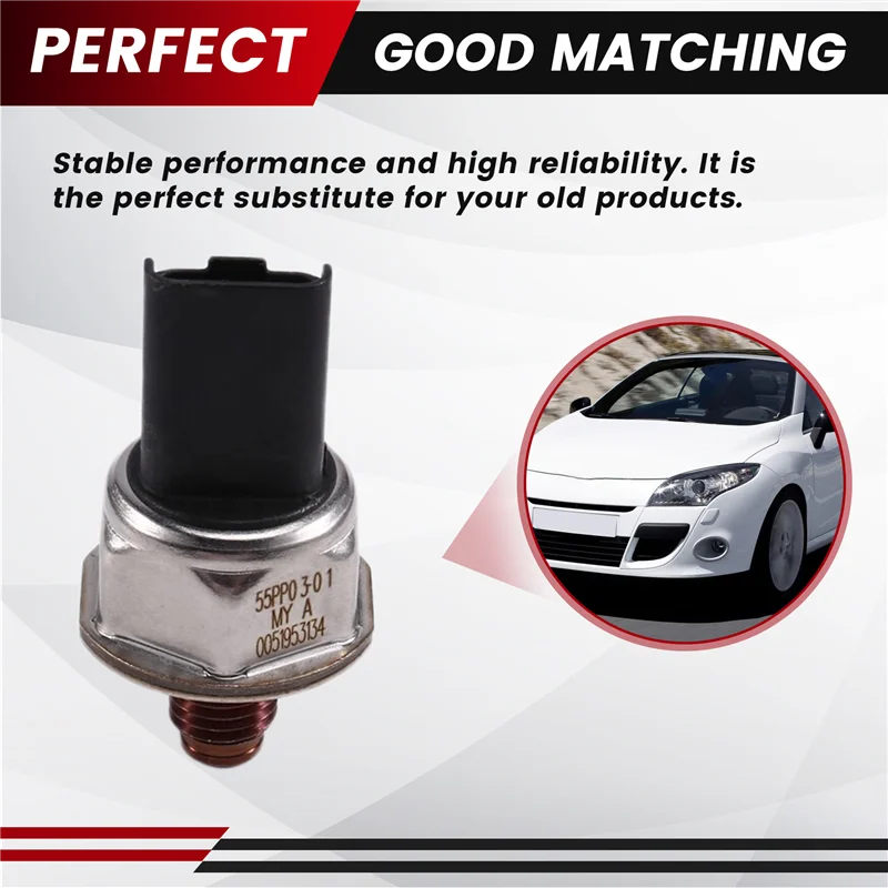 Capteur de régulateur de pression de Rail de carburant 55PP03-01 55PP0301 9307Z507A pour système Diesel Ford Ssangyong Rexton Renault