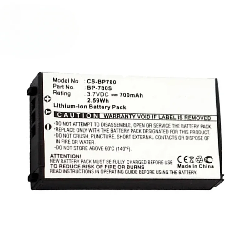 Replacement Battery for Kyocera CONTAX SL300RT Finecam SL400R Finecam SL300R  BP-780S 3.7V 700mAh Camera Battery