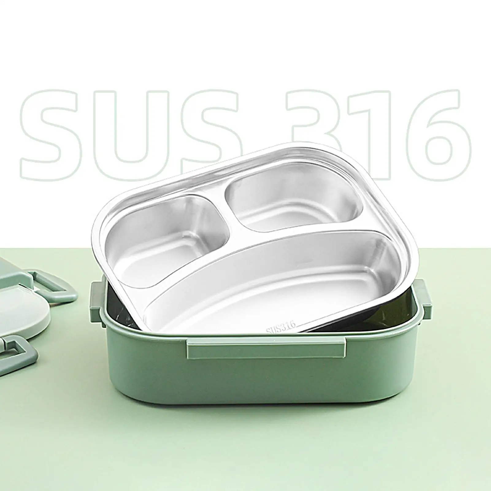 

Изолированный ланч-бокс для микроволновой печи, изолированный ланч-бокс из нержавеющей стали, набор кухонных столовых принадлежностей для спорта, летнего пикника