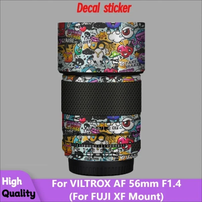 

Для viltrox AF 56 мм F1.4 XF наклейка на кожу, виниловая пленка, защитная пленка для объектива камеры, защитная наклейка, защитное покрытие 56 1,4 XF Mount