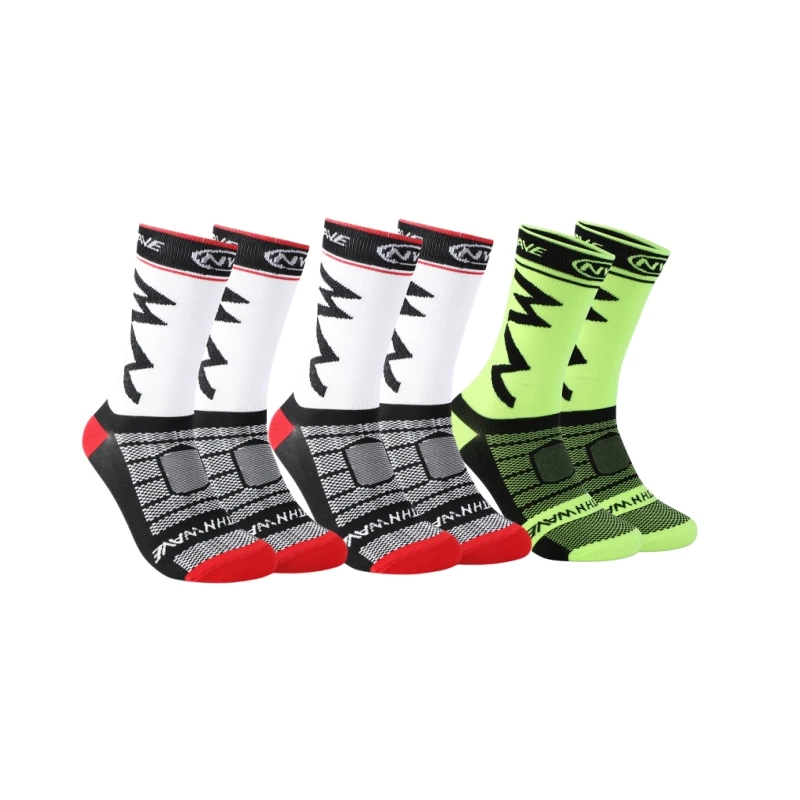 3 Pairs Of High-Quality Breathable Sports Socks Suitable For Running, Mountain Cycling, And Outdoor Sports