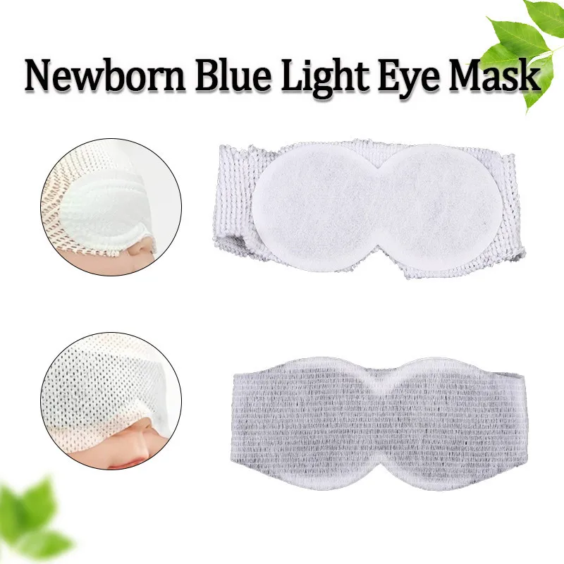 Newborn Anti-irradiation Anti-blue Light Jaundice Phototherapy Protective Eye Mask Home Use Baby Phototherapy Eye Mask