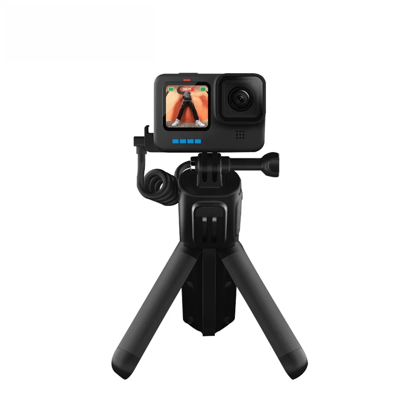 Rechargeable Selfie Stick Tripod Remote Control For Gopro Volta Gopro Hero 13/12/11/10/9 High-Capacity Battery Monopod