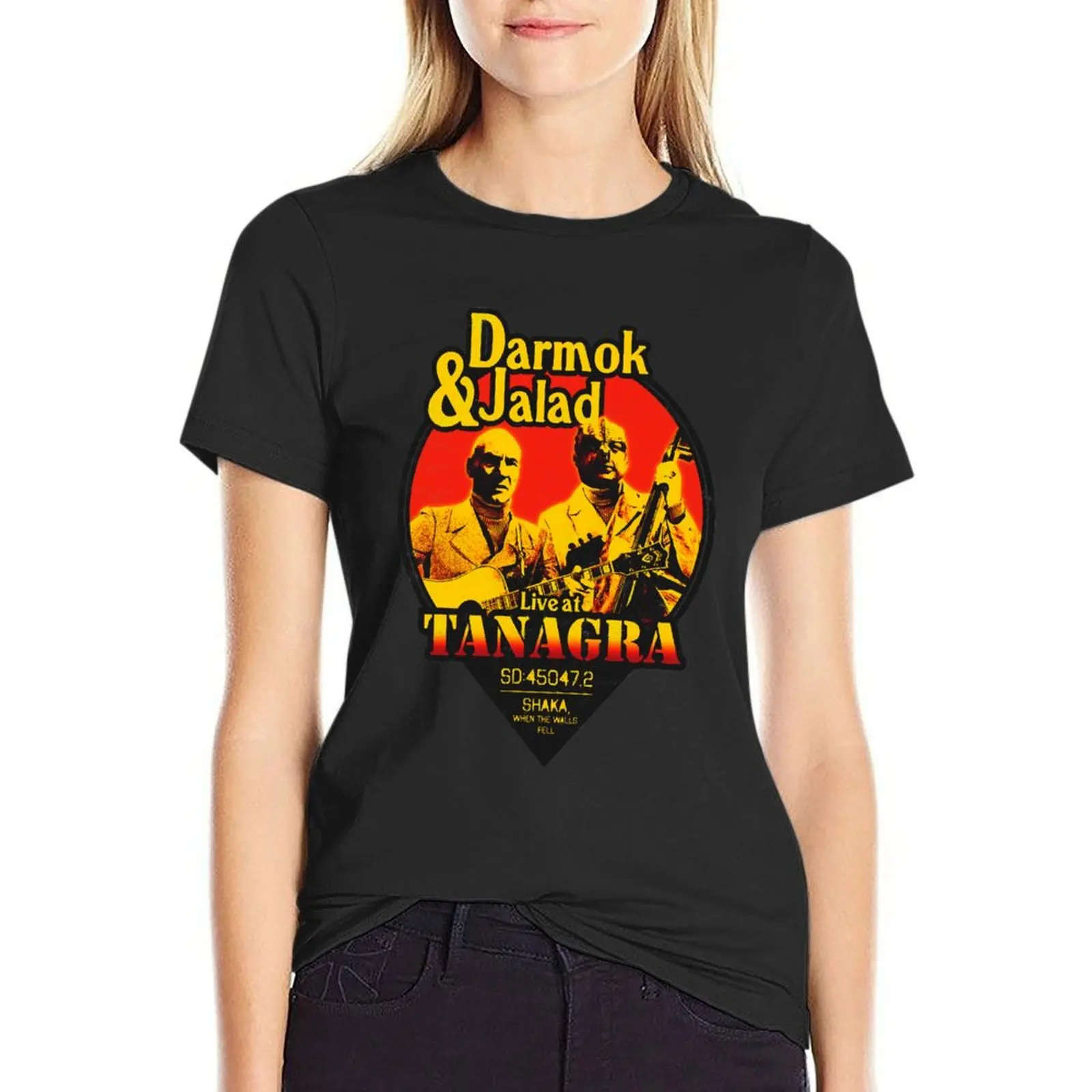 

Darmok and Jalad at Tanagra Essential T-Shirt t-shirts for Women graphic tees funny t shirt for Women