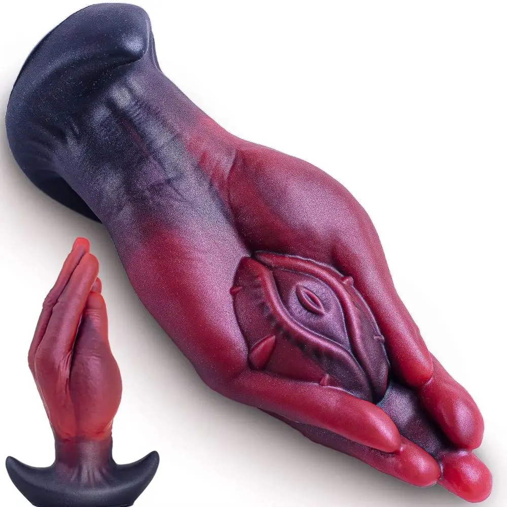 Extra Large Realistic Fist Dildos Women Anal Plugs Silicone Soft Realistic Hand Dildo Huge Thick Fisting Butt Plugs Sex Toys